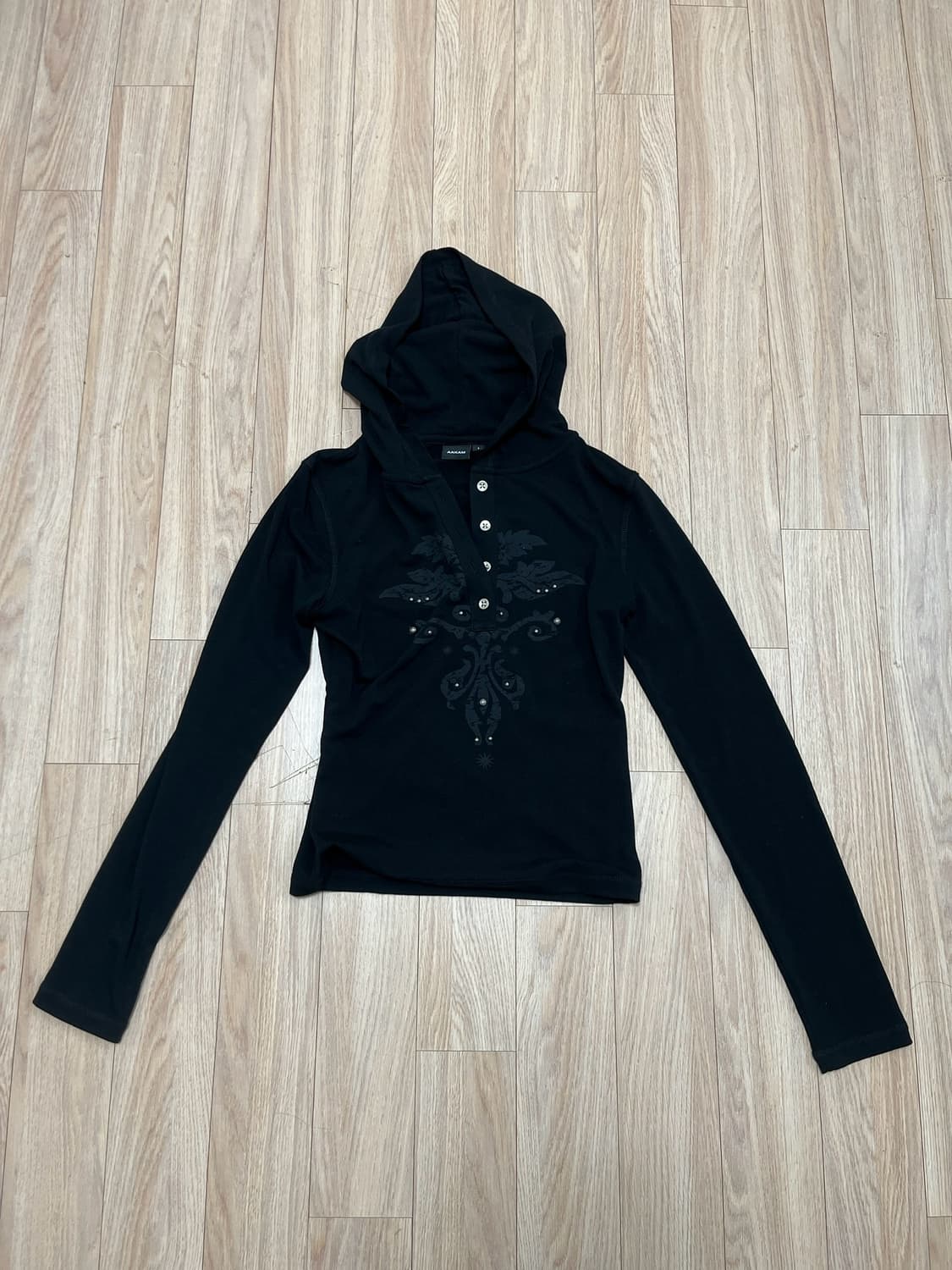 AAKAM 후드 롱슬리브 / 1 사이즈 상품이미지1