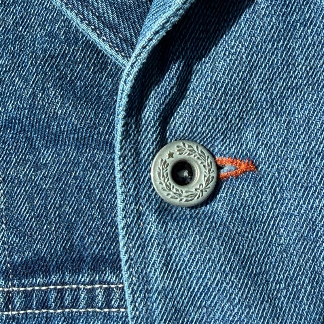 네이머클로딩 데님 패치워크 블레이저 상품이미지5