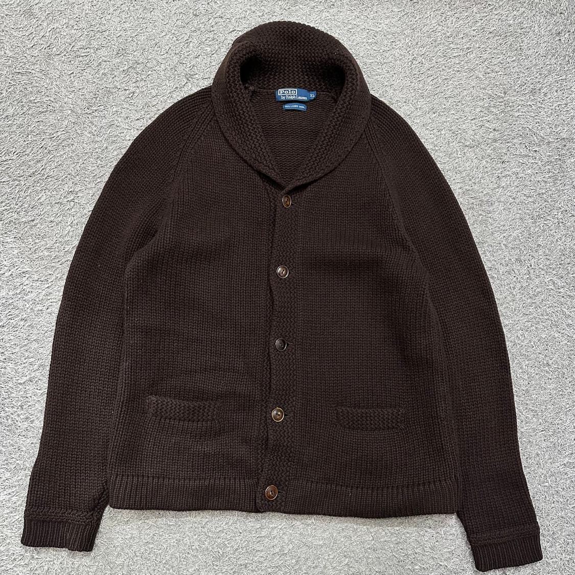 [100-105] 폴로 숄카라가디건 상품이미지2