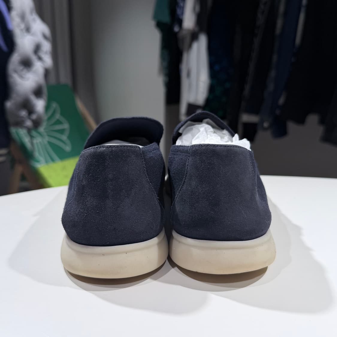 (A/42) / 로로피아나 썸머워크 로퍼 네이비 상품이미지4