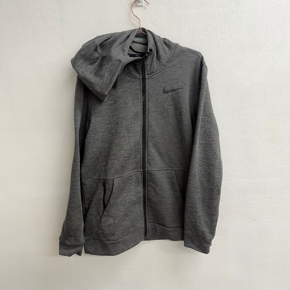 나이키 스우시 오버핏 기모 후드 집업 (L) 상품이미지1