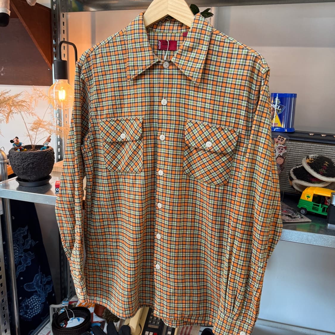 M ~ L 리바이스 레드탭 체크 셔츠 상품이미지2