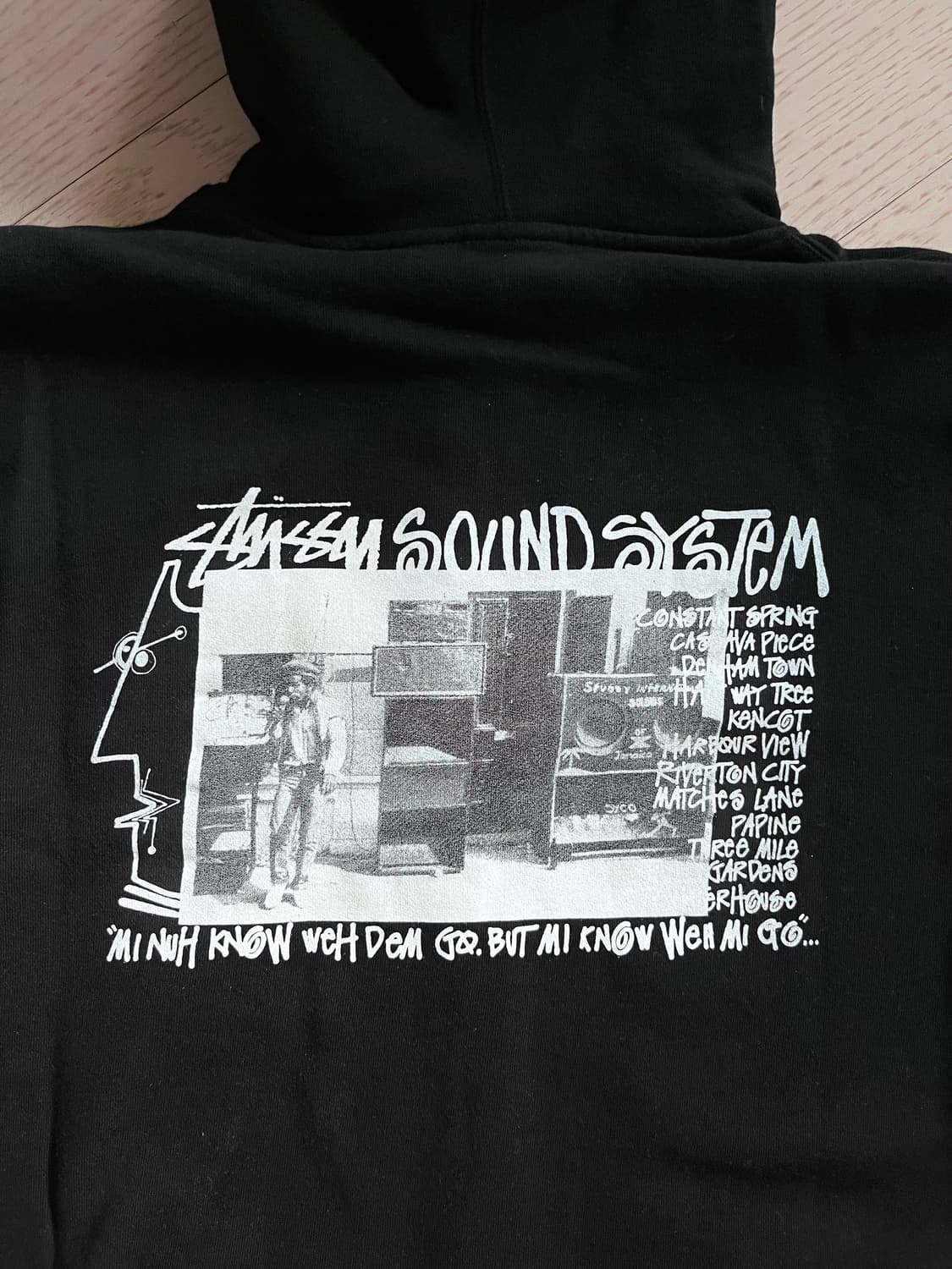 stussy sound system zipup hoodie L 상품이미지2