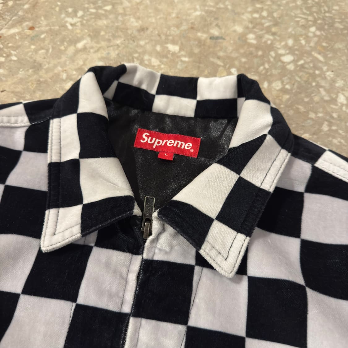 슈프림 체크워크 자켓 상품이미지4