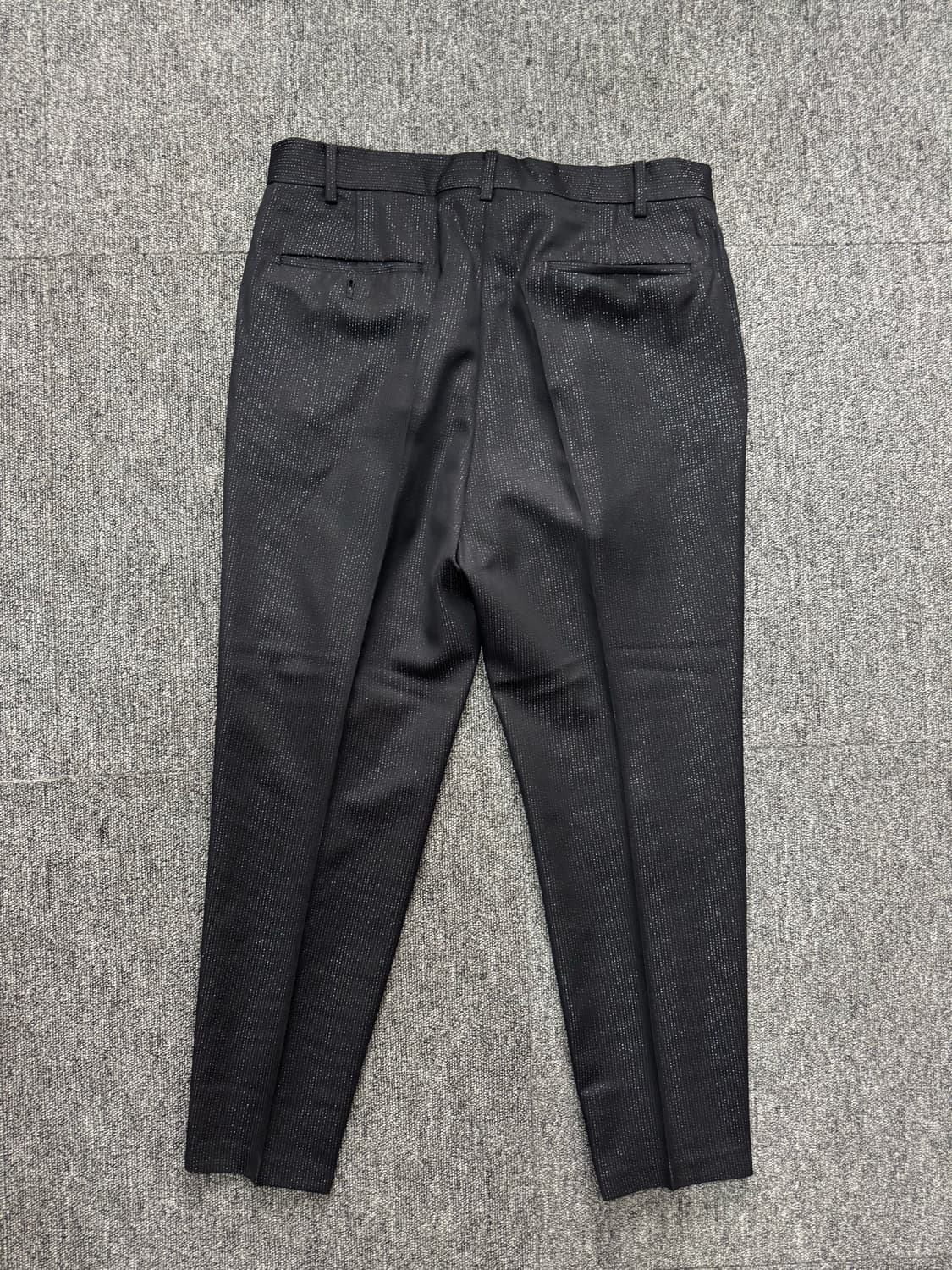 와코마리아 도멜 글리터 플리티드 트라우저 블랙 XL 상품이미지9