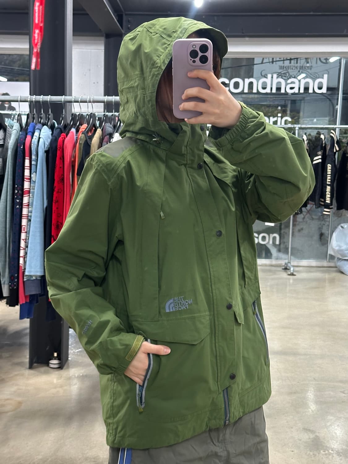 노스페이스 하이벤트 윈드브레이커 자켓 상품이미지3