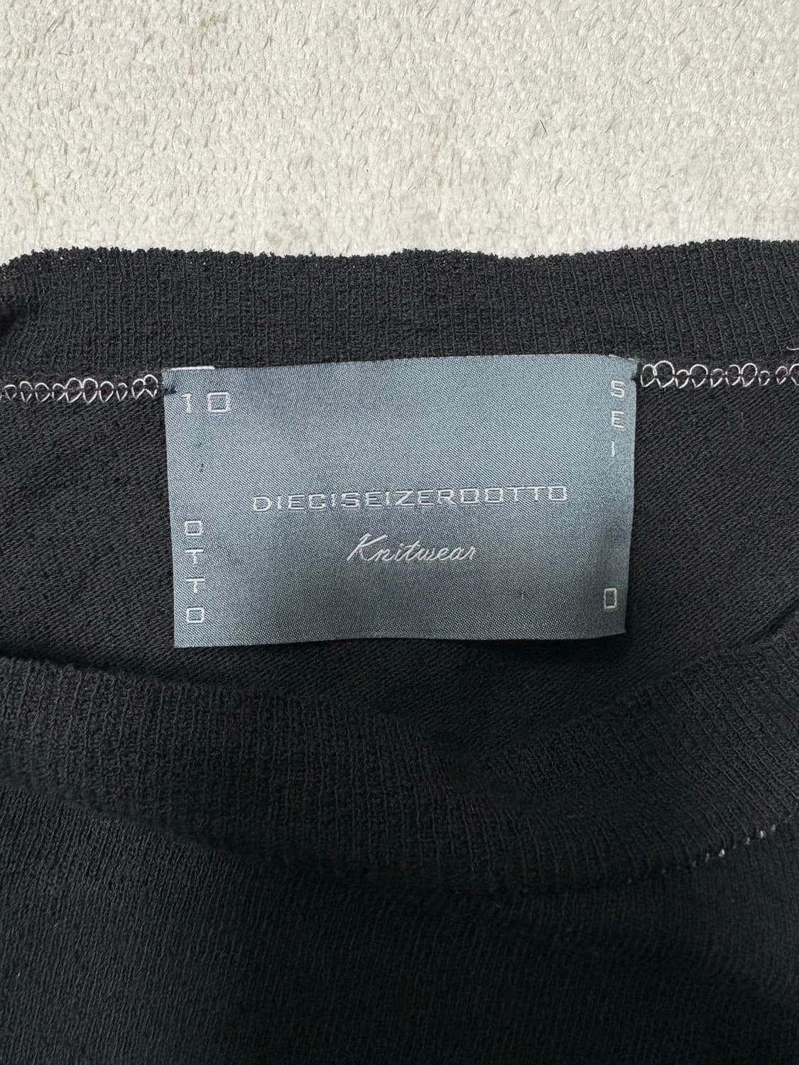 [M] 10SEI0OTTO 니트 티셔츠 텐세이오또 상품이미지5