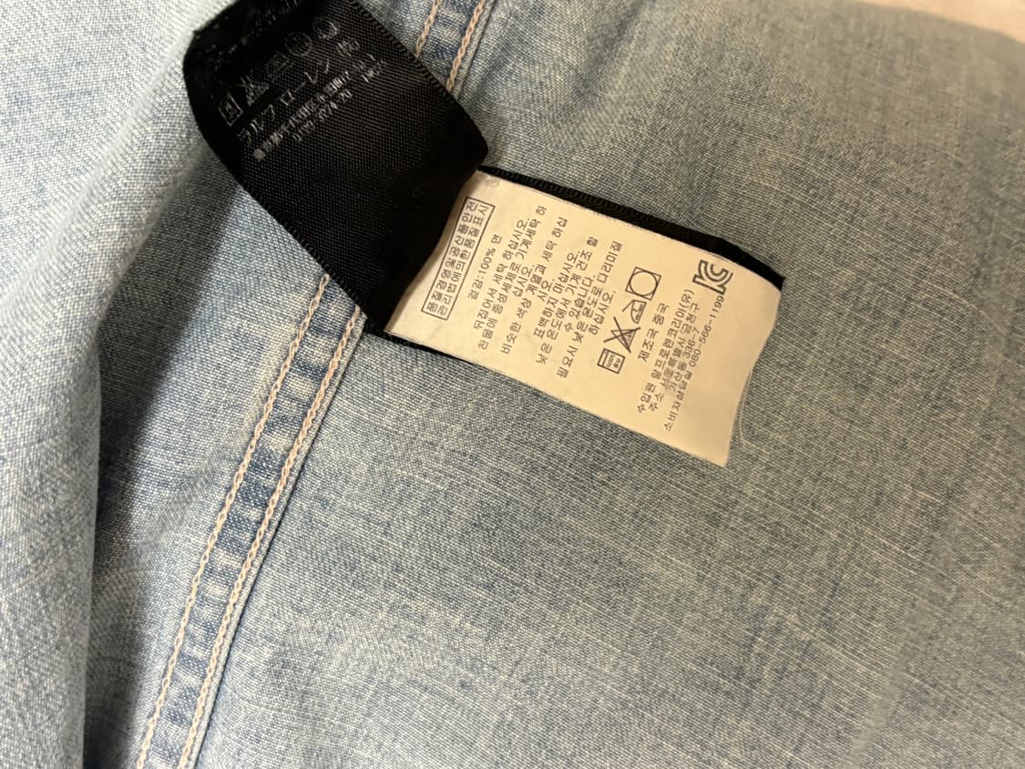 RRL 데님 웨스턴 셔츠 M 상품이미지6
