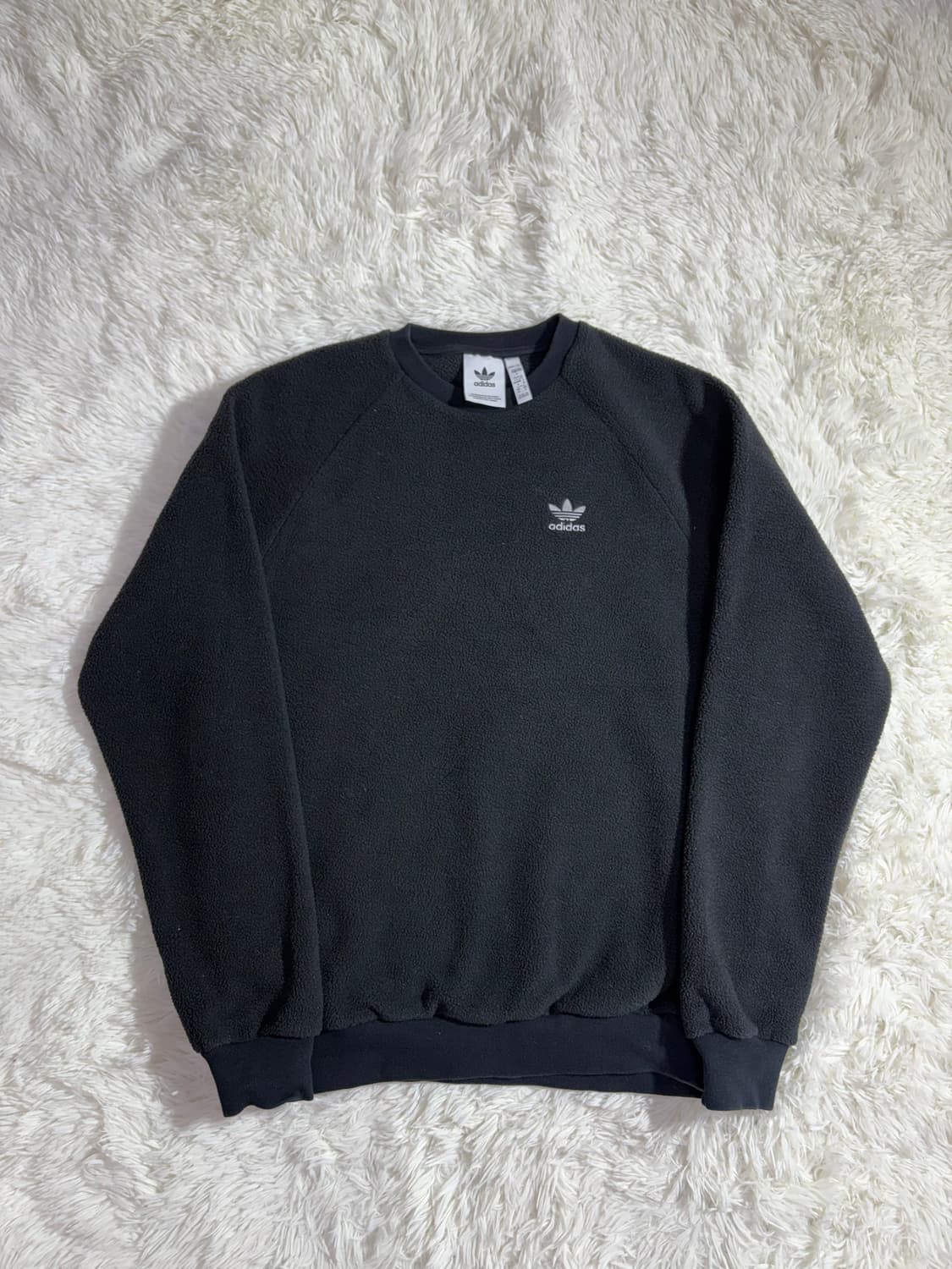 아디다스 빅로고 플리스 맨투맨  상품이미지5