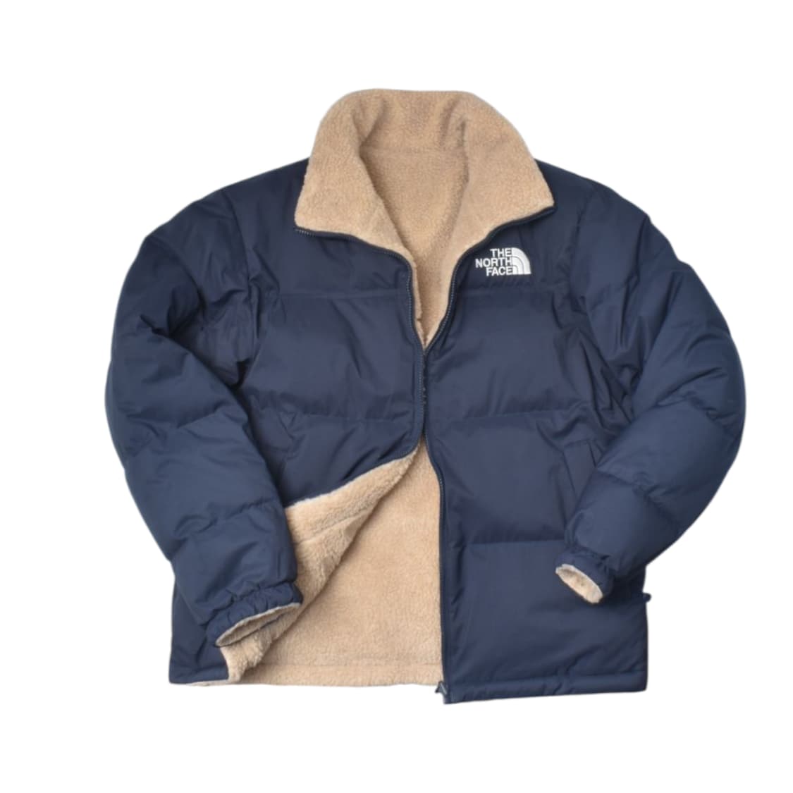 노스페이스 리버시블 쉐르파 양털 양면 패딩 자켓 L 상품이미지2