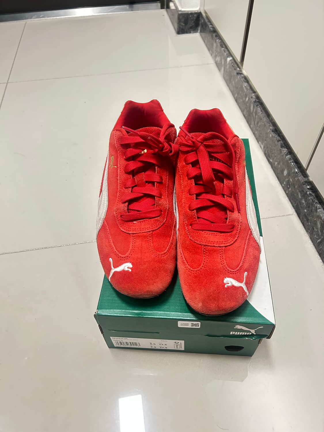 푸마 스피드캣 레드화이트 상품이미지1