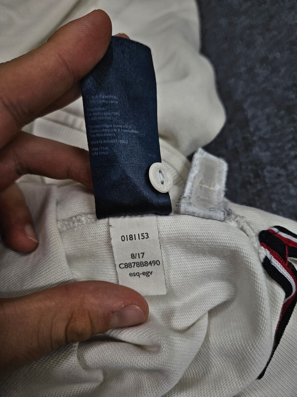 타미힐피거 럭비 폴로 셔츠 급처 상품이미지5