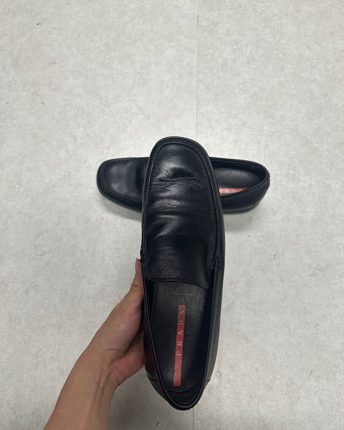 프라다 스포츠 레더 로퍼 상품이미지10