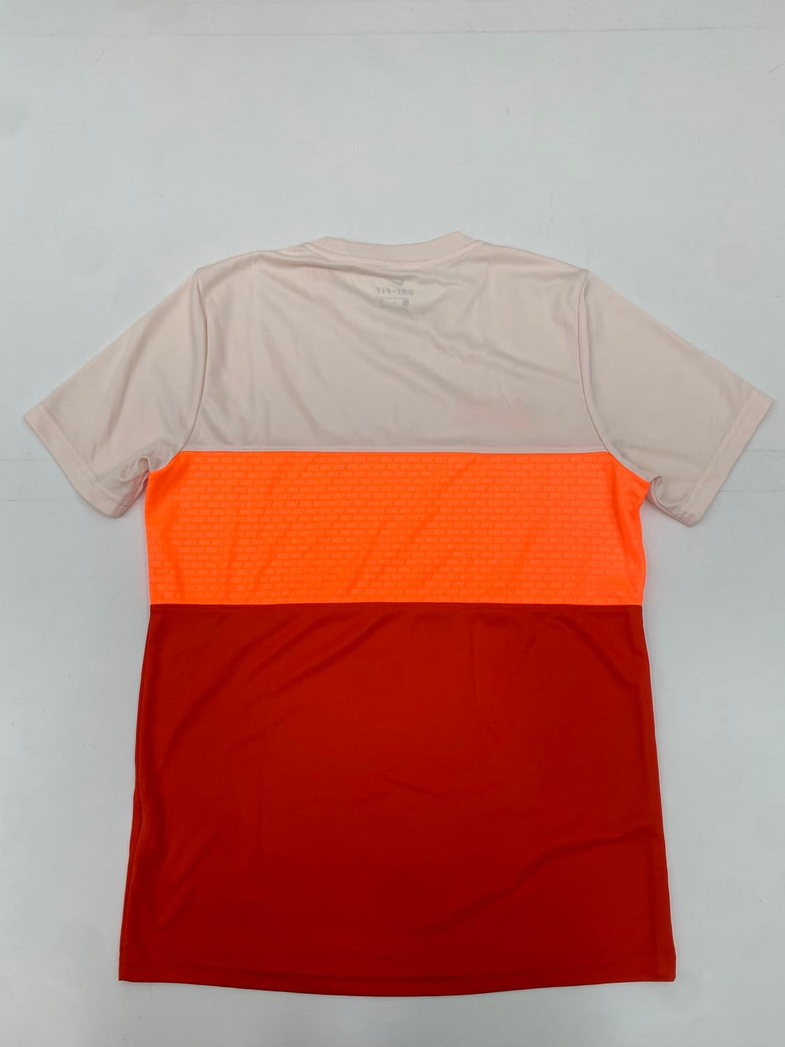 나이키 드라이핏 반팔 티셔츠 오렌지 / 베이지 (L) 상품이미지4