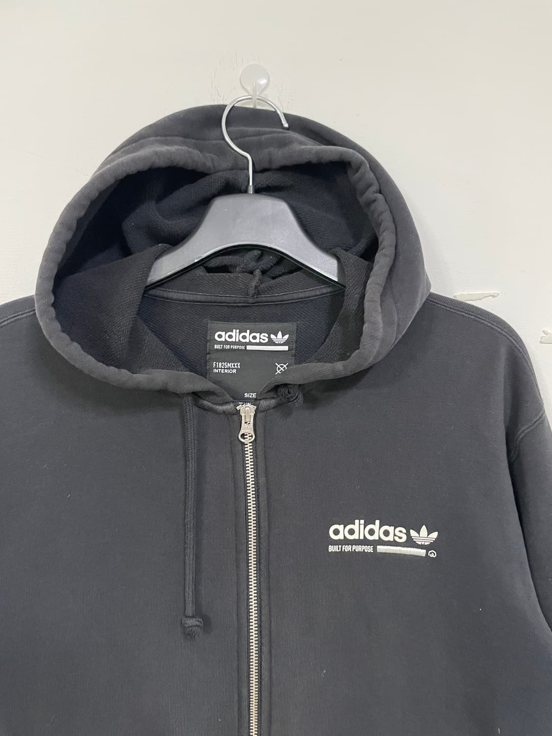 아디다스 블랙 후드집업 상품이미지4