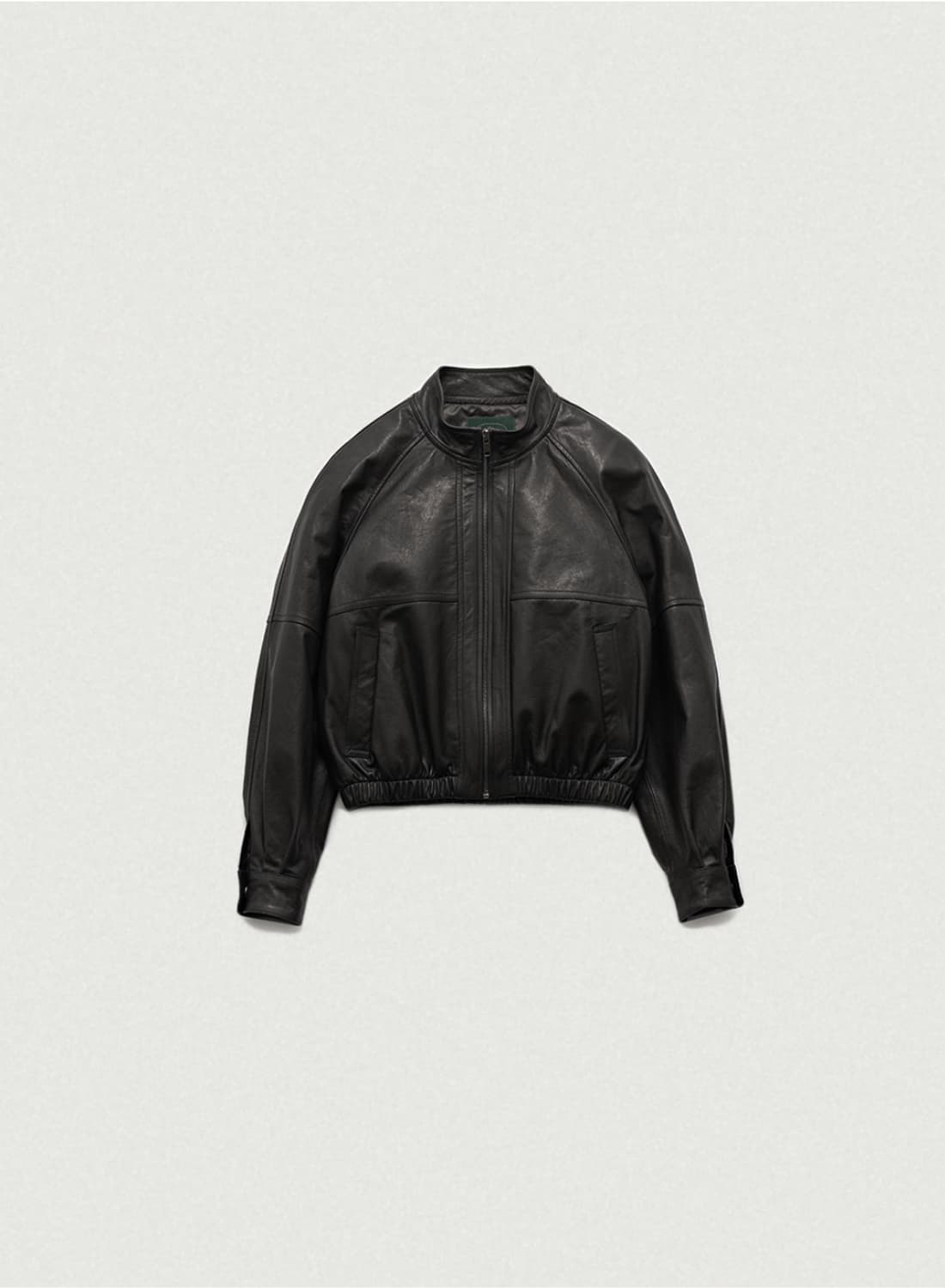 더바넷 레더 블루종 블랙 새상품 상품이미지3