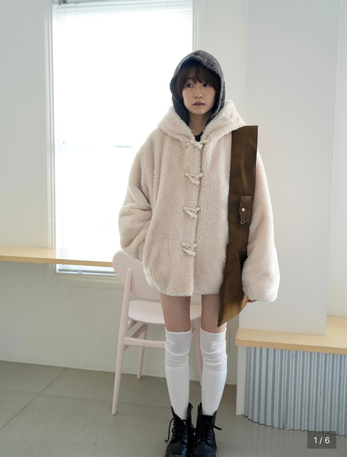 인앤양인하모니 Reversible jacket, cream 상품이미지1