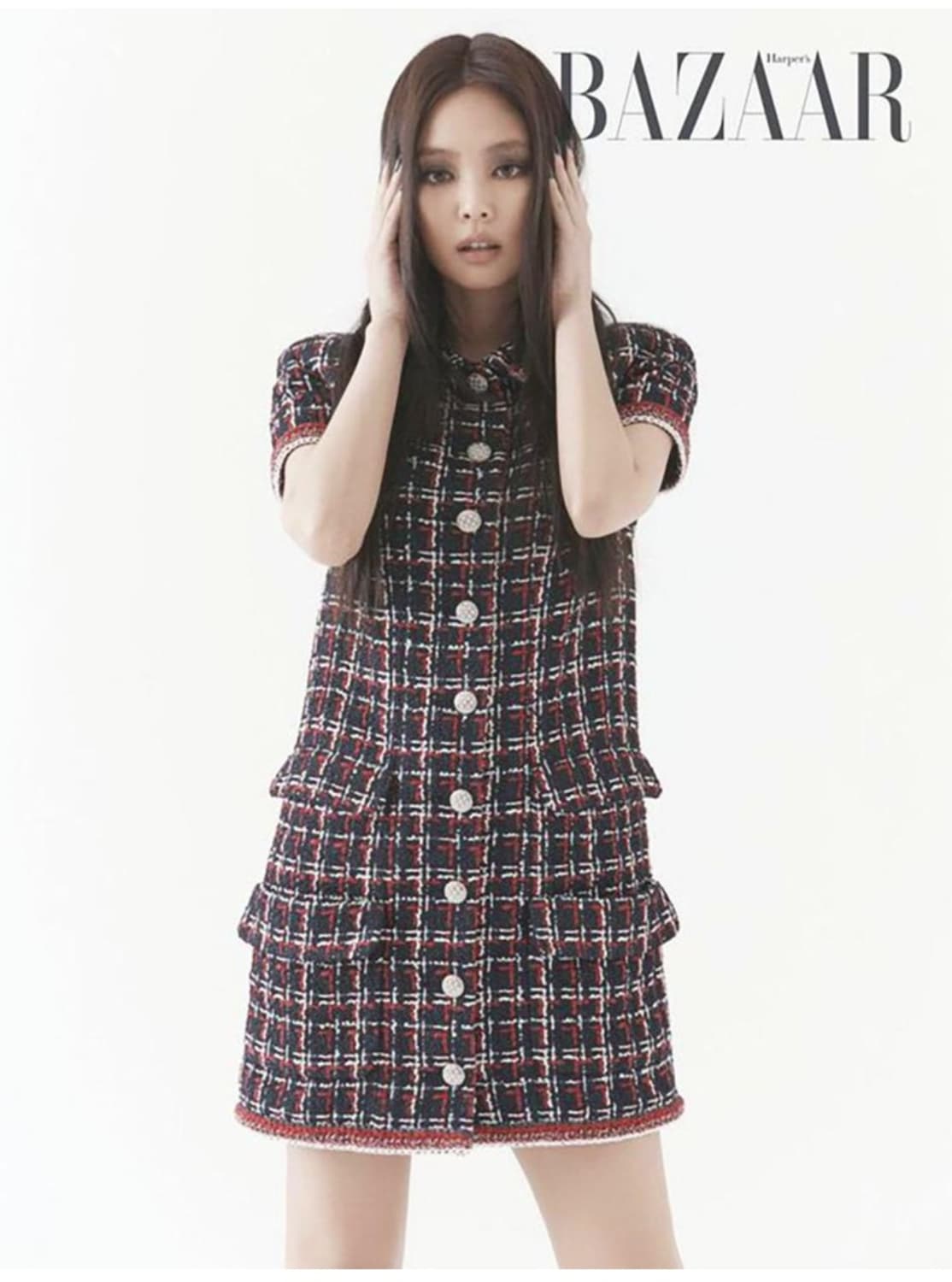 [정품] 샤넬 20P 제니/코마츠나나 착용 트위드 원피스 (36) 상품이미지9