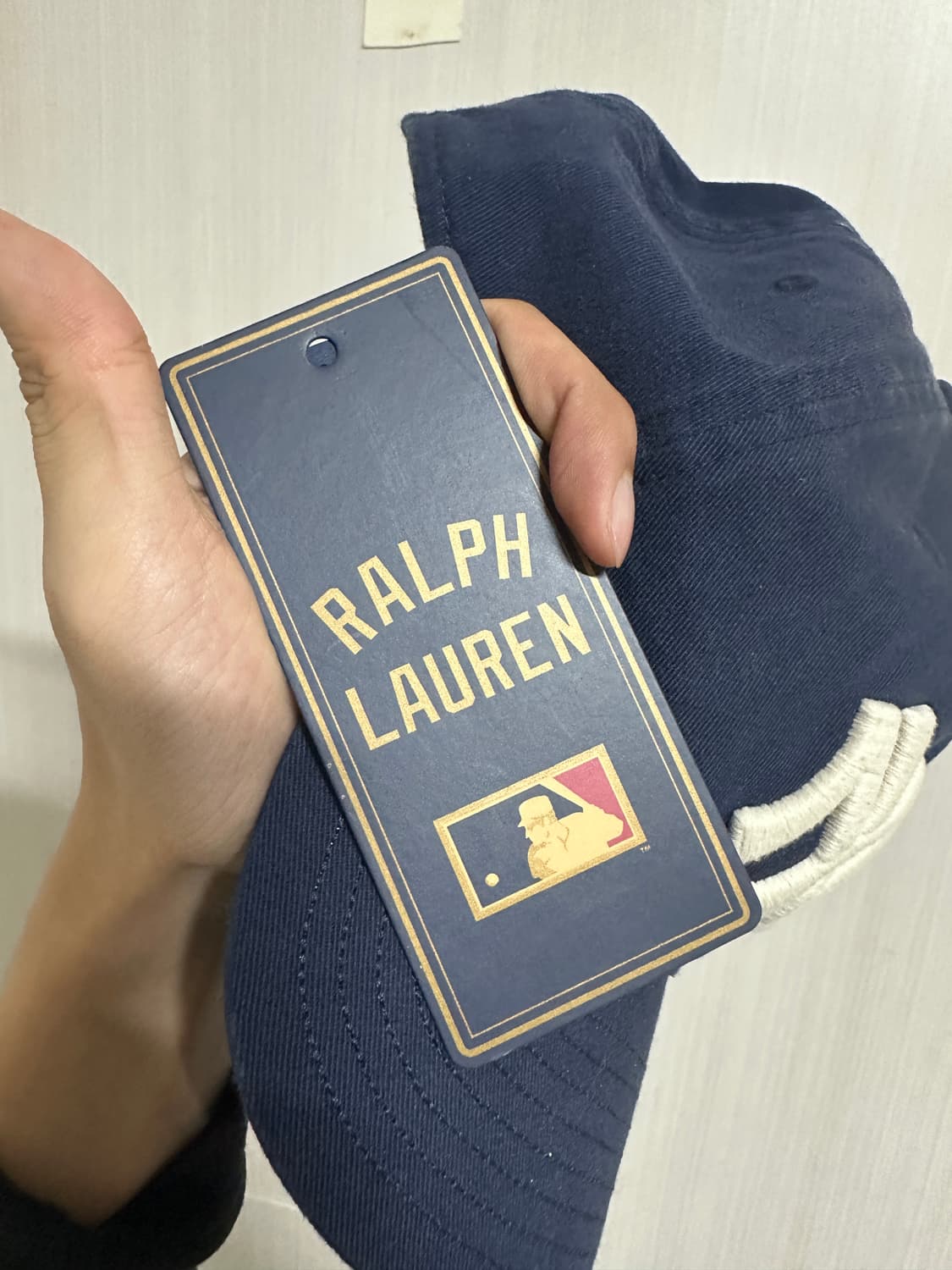 폴로 뉴에라 mlb 볼캡 네이비 상품이미지2