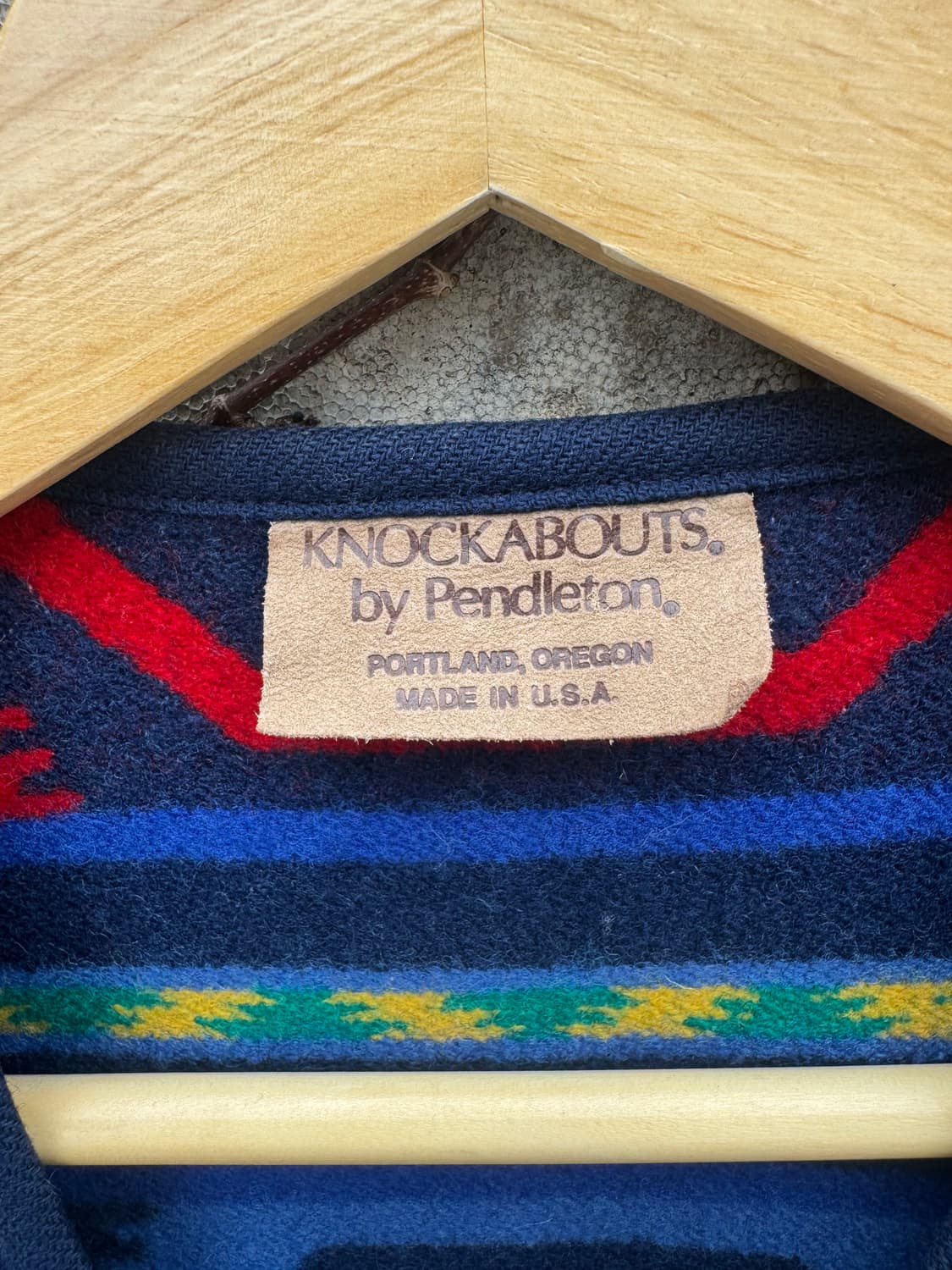 80s 펜들턴 빈티지 네이티브 패턴 웨스턴 울 베스트 m 상품이미지6