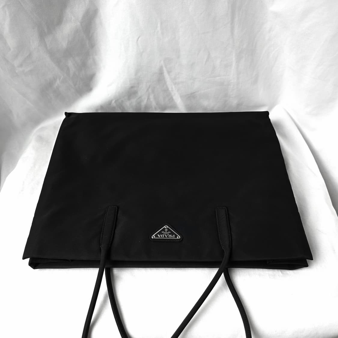 [정품 PRADA] 프라다 직사각 나일론 토트백 여성 서류가방 상품이미지3