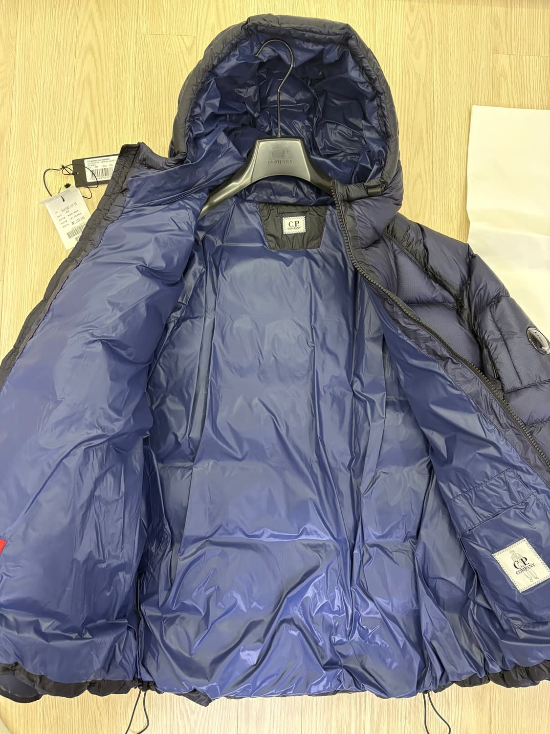 (2XL)C.P. 컴퍼니 D.D. 쉘 후드 미디엄 다운 자켓 에스테이트 상품이미지3