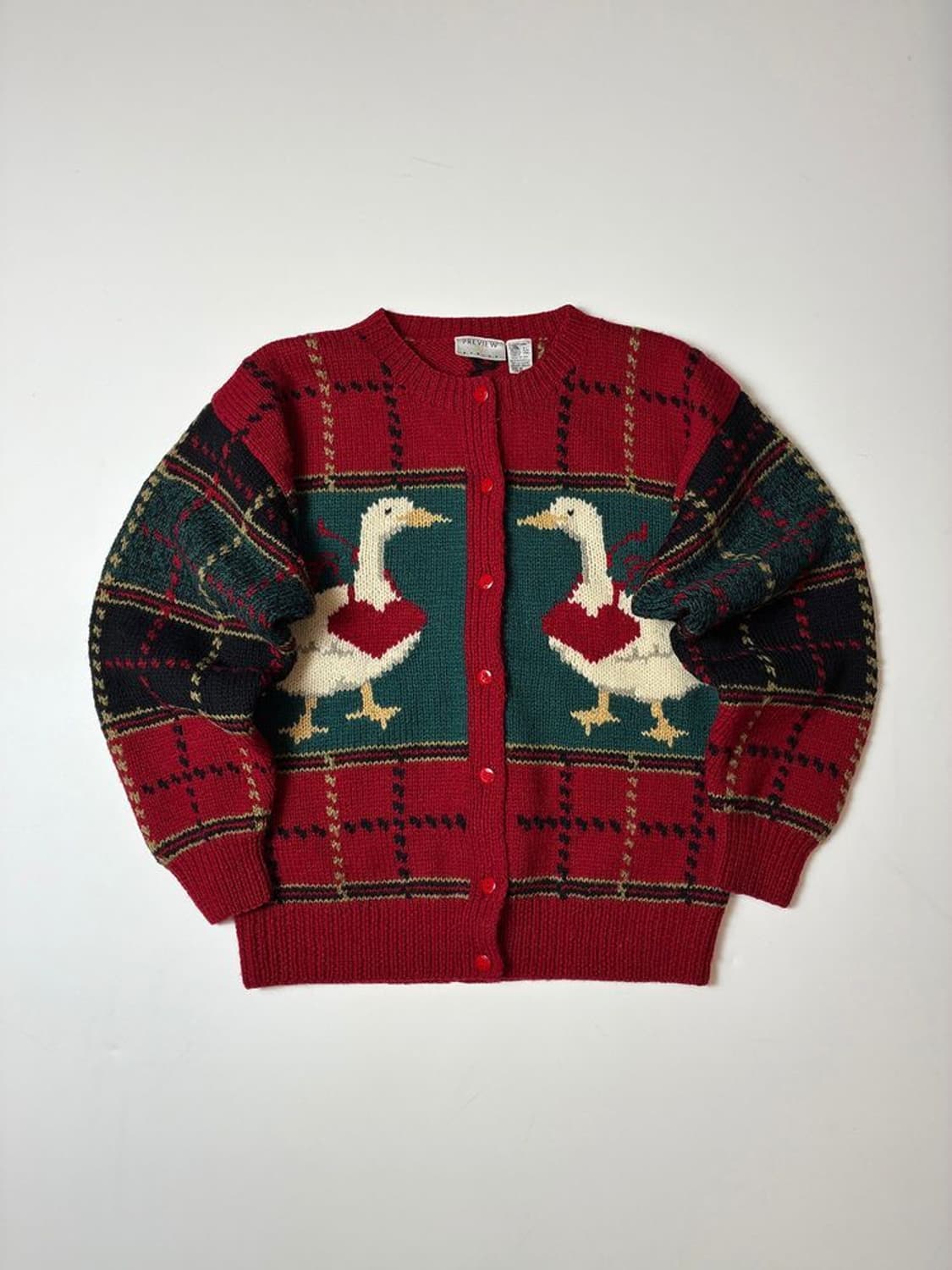 프리뷰베이직 00's 재팬 덕 울 니트 가디건 PN8093 상품이미지1