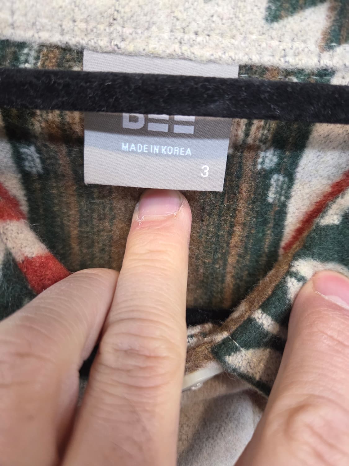 빈티지 빅사이즈 티피 울 셔츠자켓 xxxl xxxxl 상품이미지3