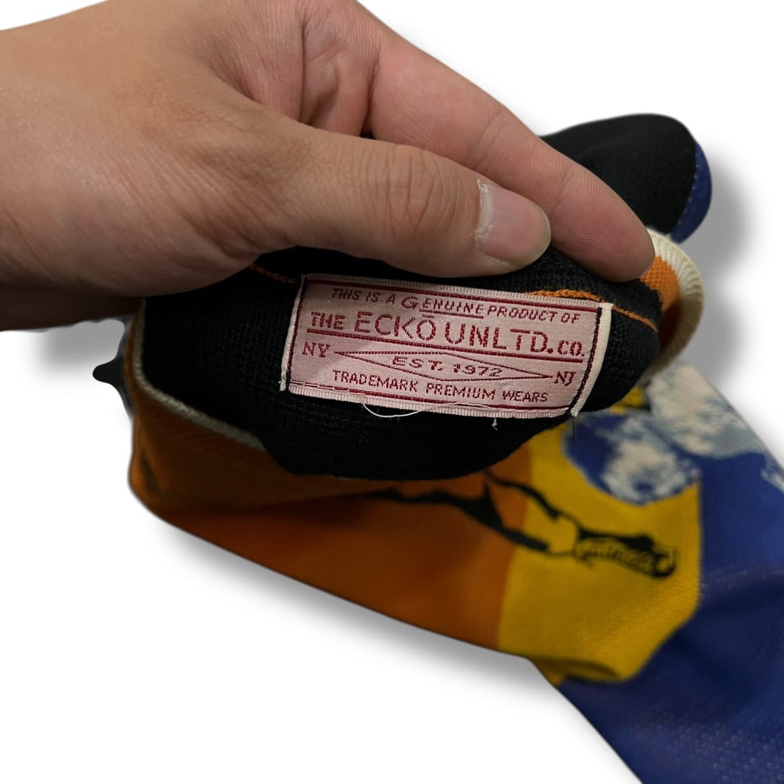  에코 언리미티드 자수 그래픽 니트베스트 y13850 상품이미지8