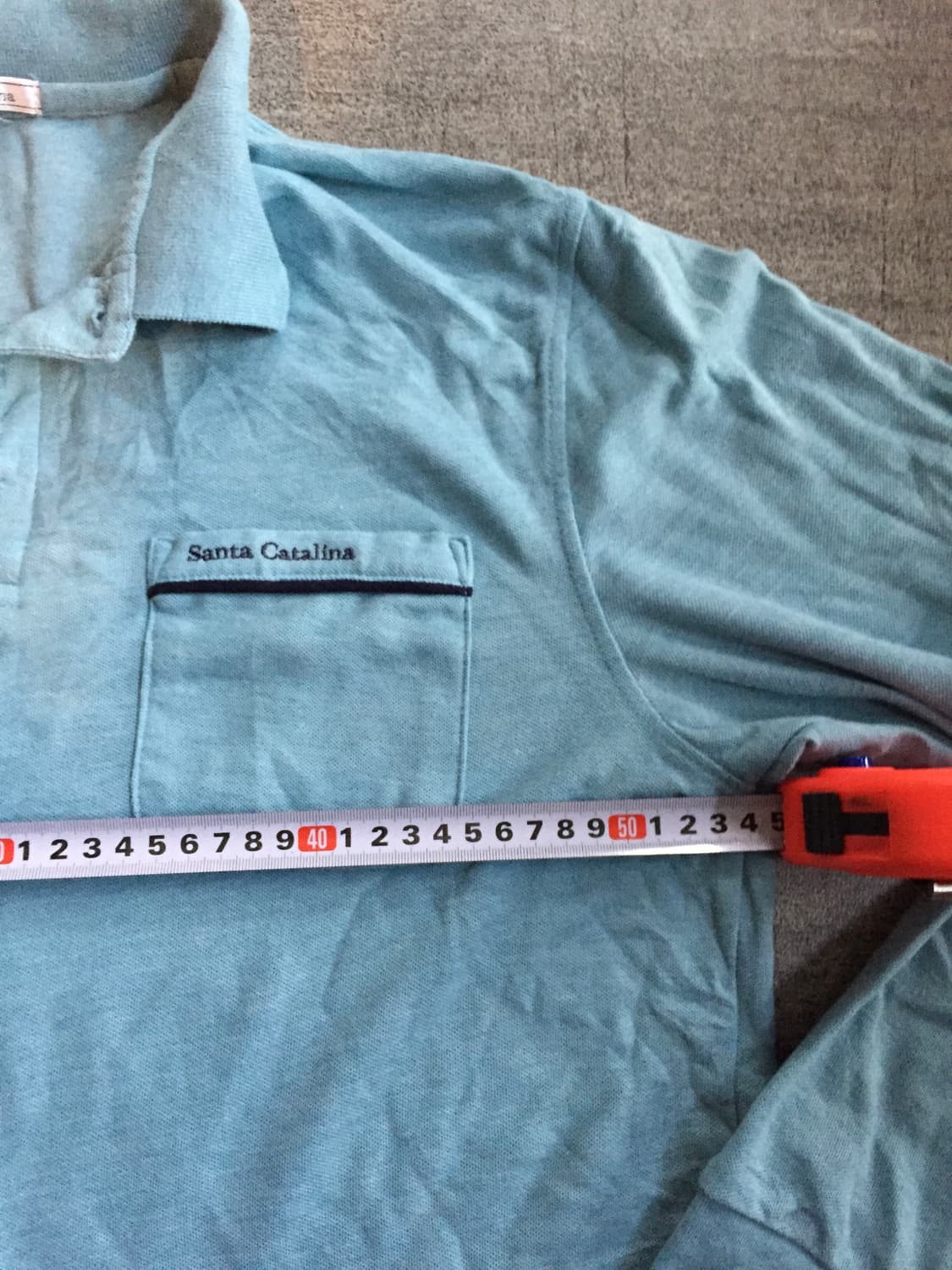 일본빈티지 Santacatalina 올드스쿨아메카지 혁오충 카라폴로티셔츠 상품이미지3