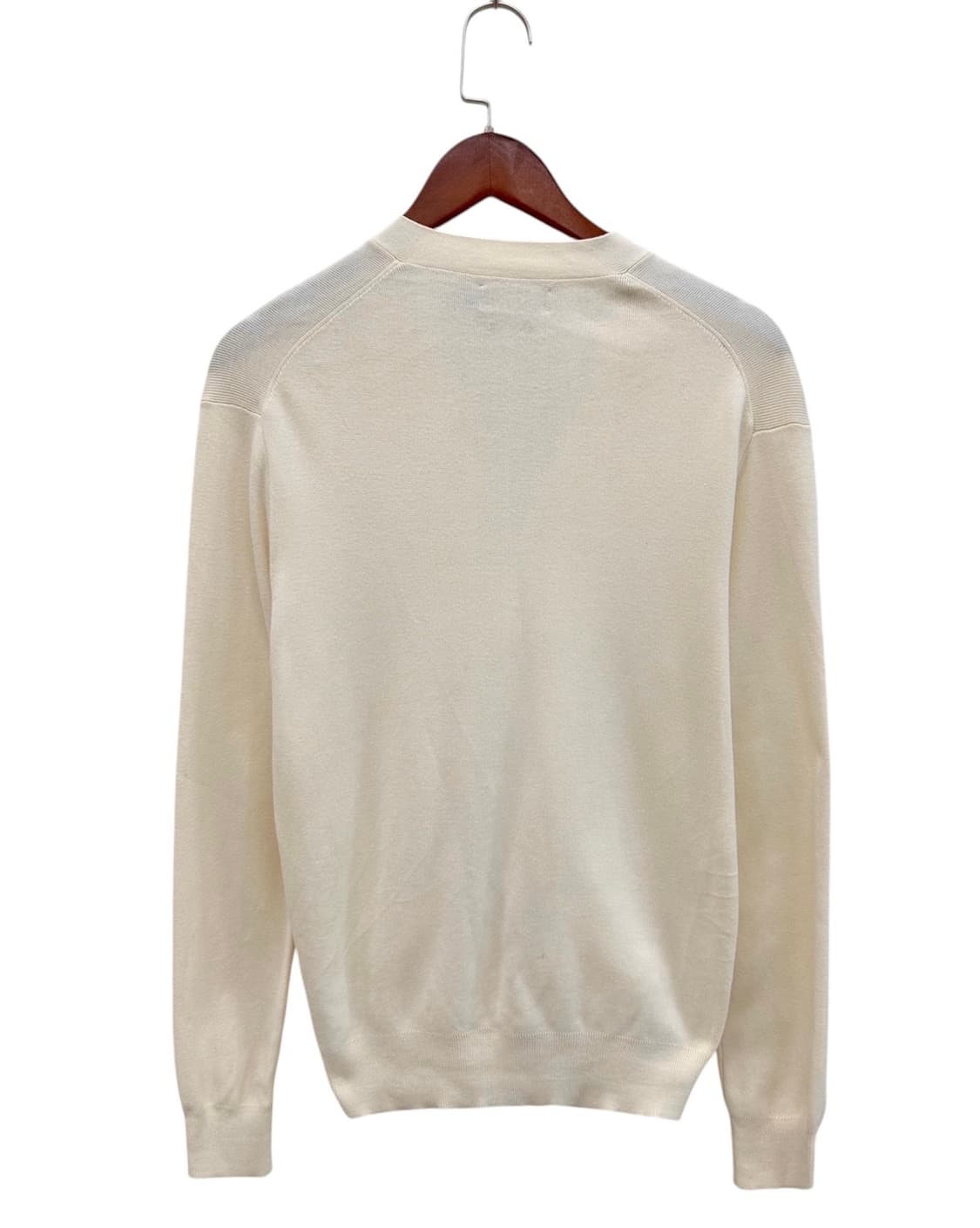 폴로 피마코튼 니트 가디건 크림 (XS~S) 상품이미지8