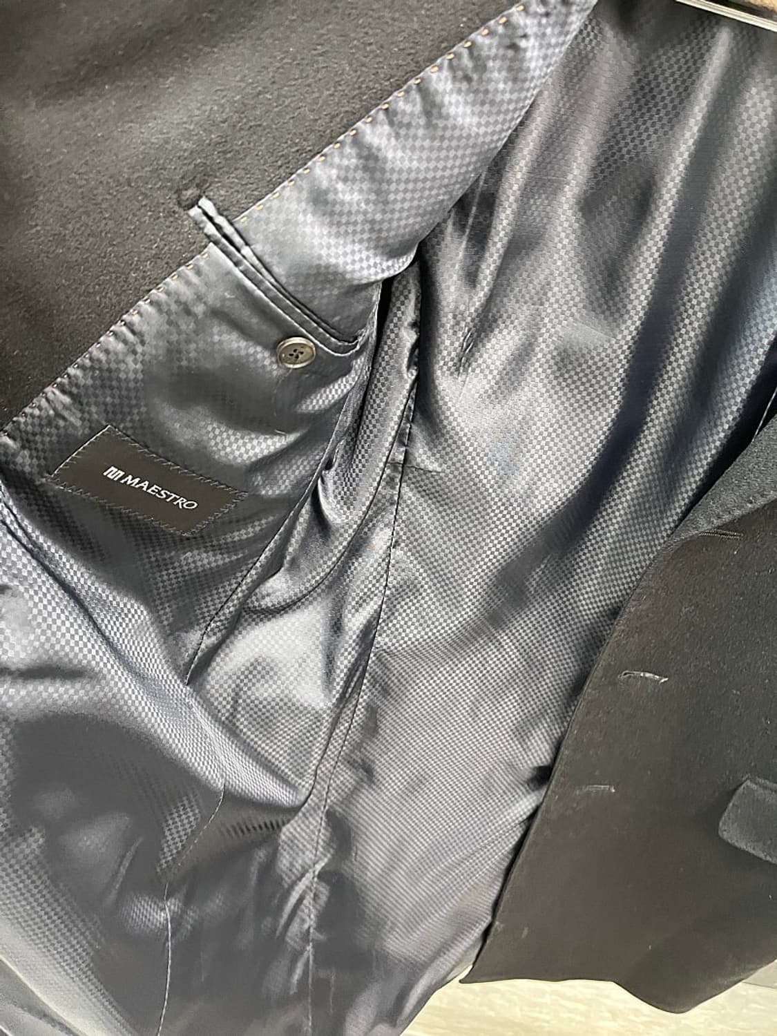 95) 마에스트로 캐시미어100% 코트  상품이미지2