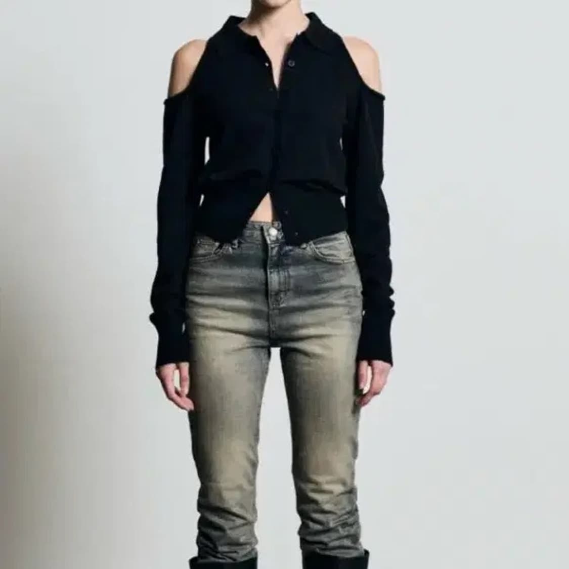 보헤미안 서울 숄더 홀 가디건 상품이미지1