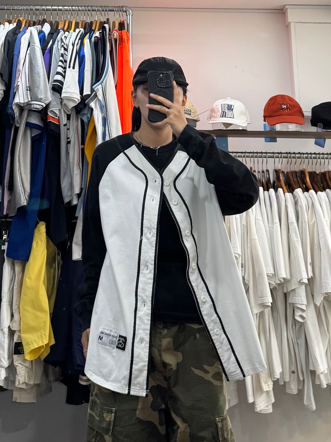 스투시 코튼 베이스볼 져지  상품이미지5