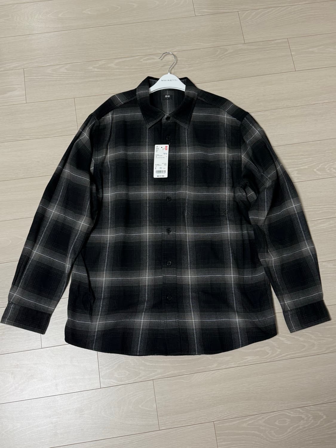 유니클로 플란넬 셔츠 L 상품이미지1