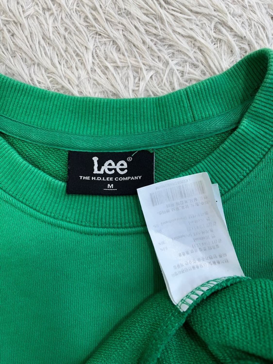 LEE 리 크롭 맨투맨/#2672 상품이미지4