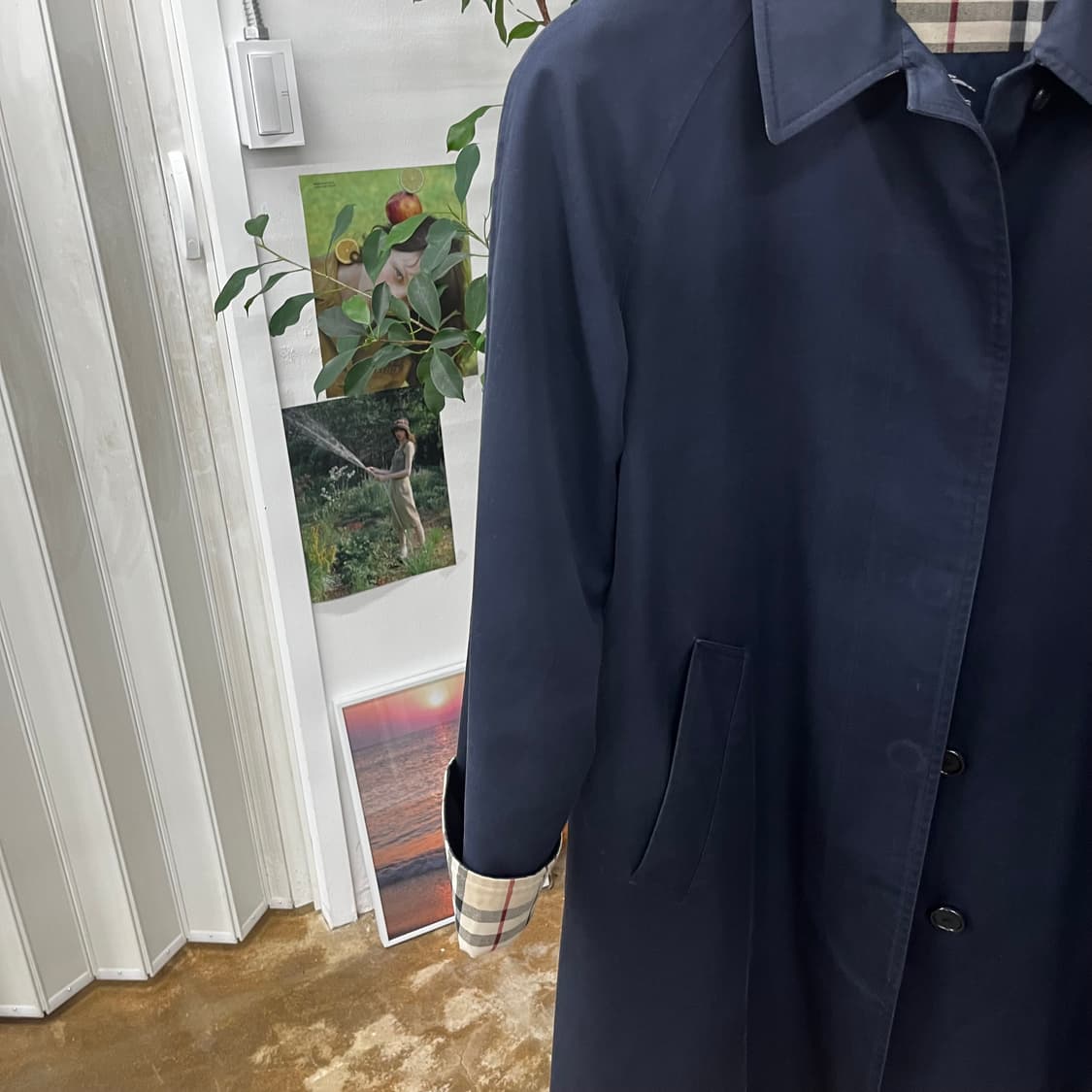 버버리 우먼 싱클 코트 Uk8 상품이미지3