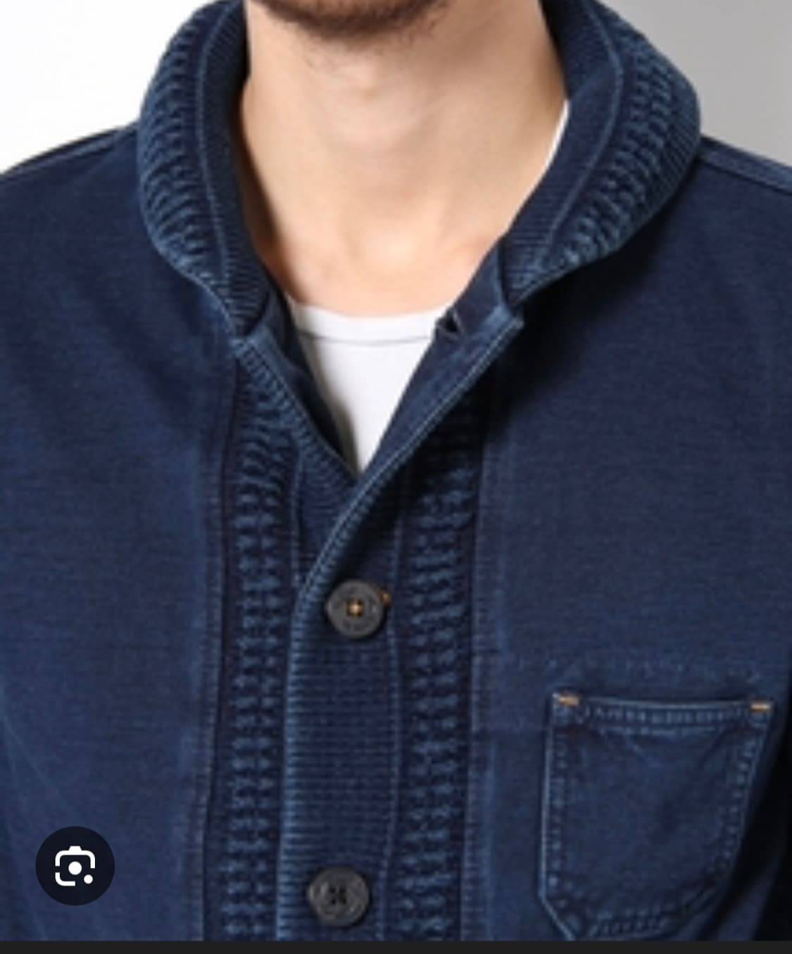 **M2squared(엠투스퀘어드)**의 인디고 다잉 니트 쇼콜라 칼라 상품이미지9