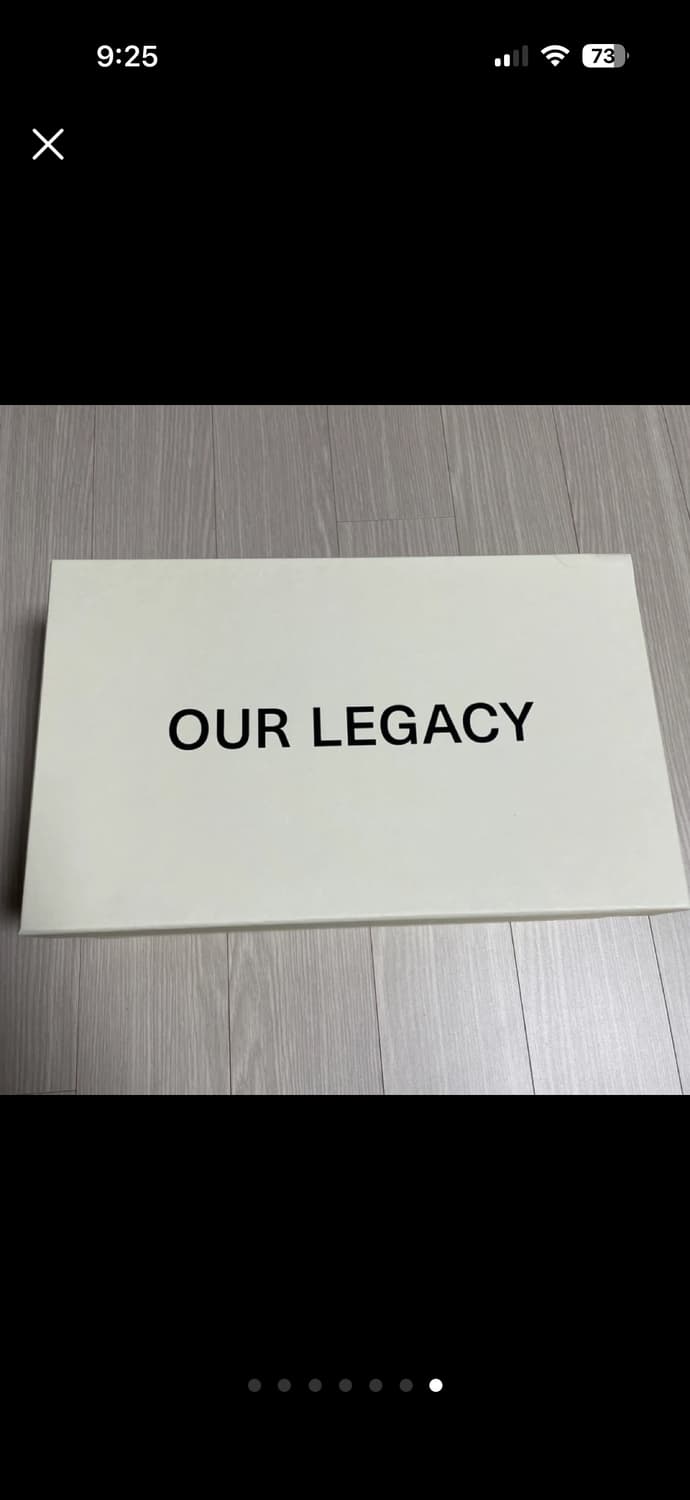 (새상품) Our Legacy 송치뮬 250 상품이미지7