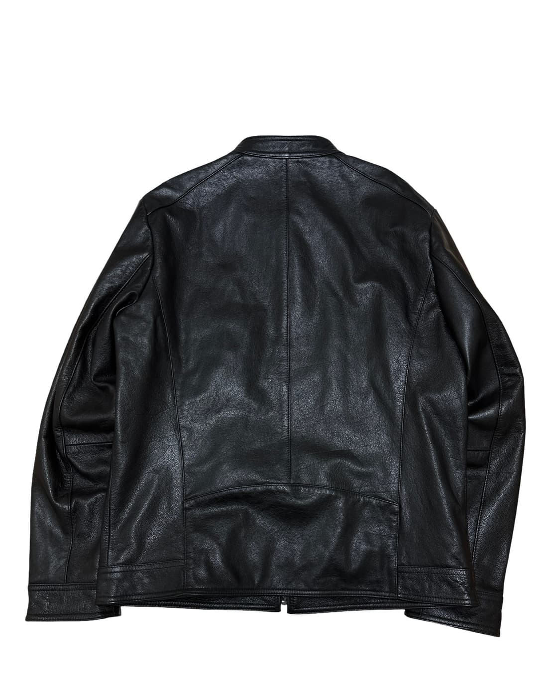 빈티지 양가죽 블랙 라이더 자켓 상품이미지5
