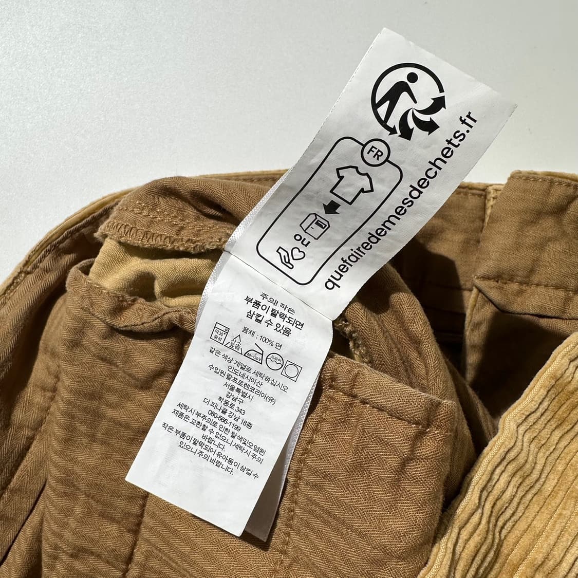 24fw 폴로 랄프로렌 코듀로이 크롭 팬츠 (신형QR) 상품이미지9