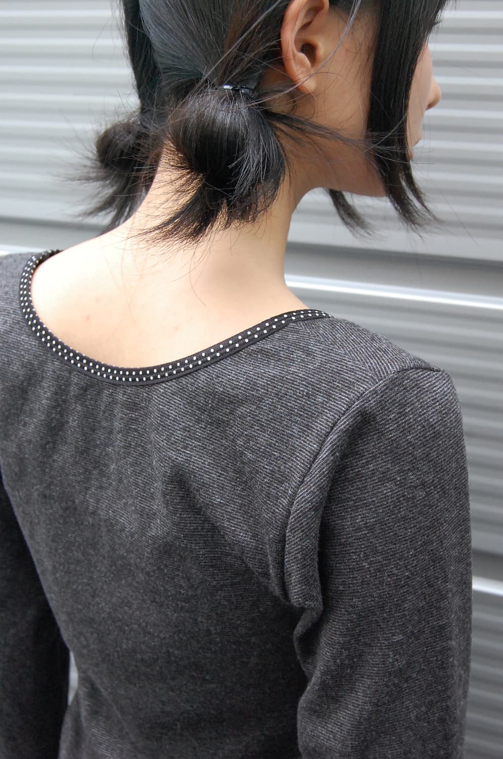 Dot ribbon top 상품이미지5