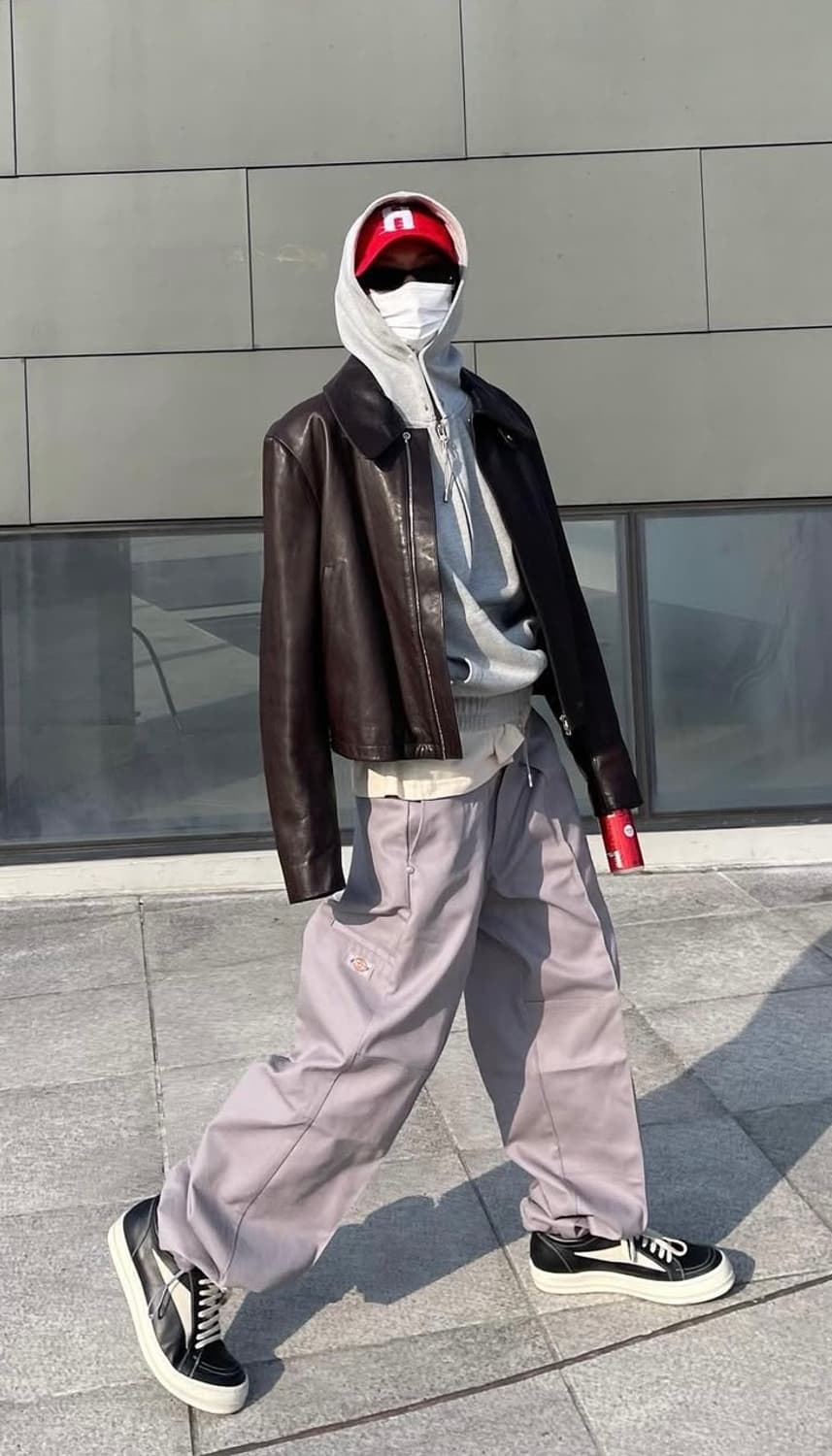 [F] haea 헤아 크롭 후드집업 그레이 상품이미지2