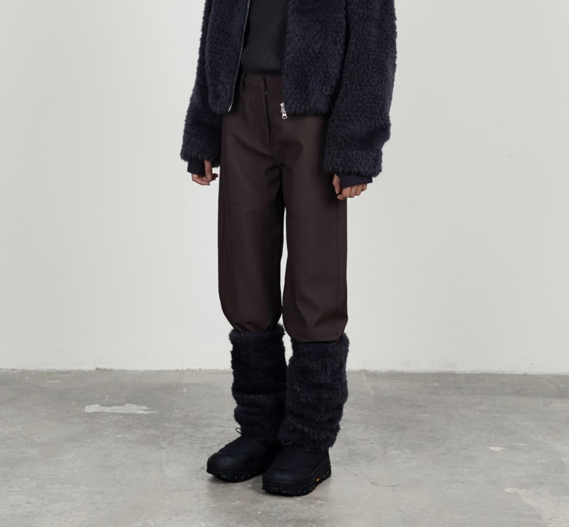 amomento 아모멘토 레그워머 HAIRY FUR LEG WARMER 상품이미지1