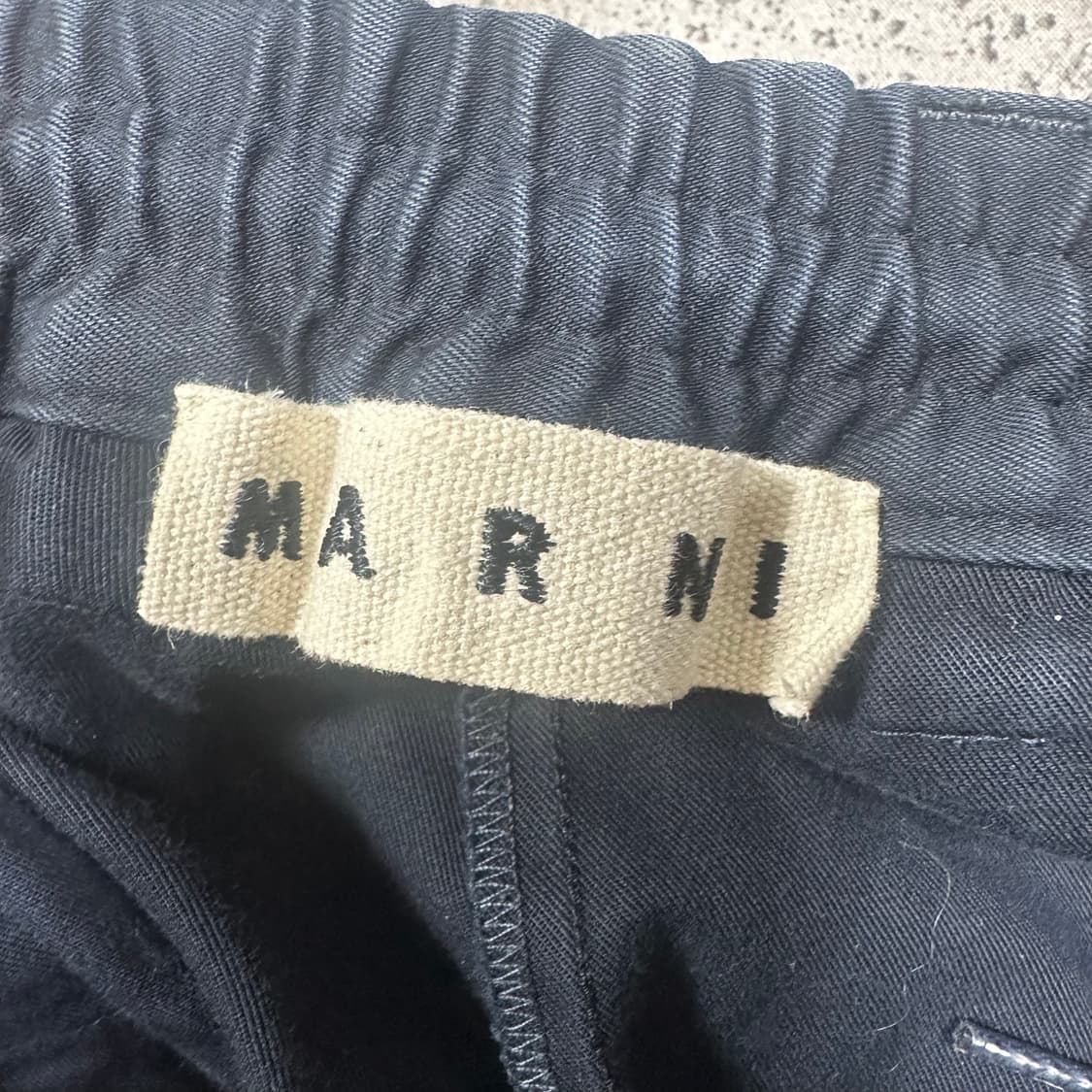 ✨ (바배) 마르니 핀턱 코튼 팬츠 (48) 상품이미지3