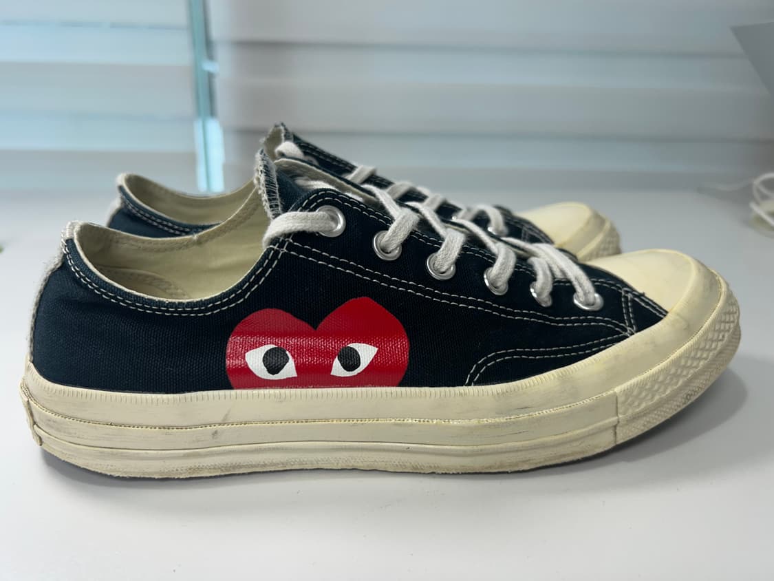 꼼데가르송 컨버스 블랙 260 상품이미지4