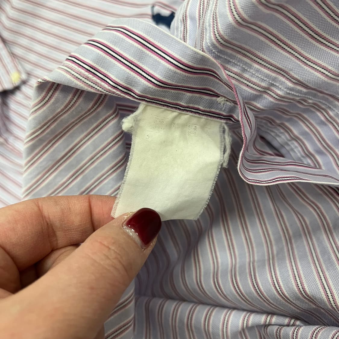 [M] 폴로랄프로렌 커스텀핏 스트라이프 셔츠 남방 0106M1 상품이미지3