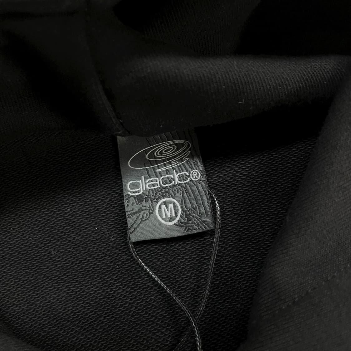 글랙 Glack 사운드웨이브 후드티 블랙 상품이미지3