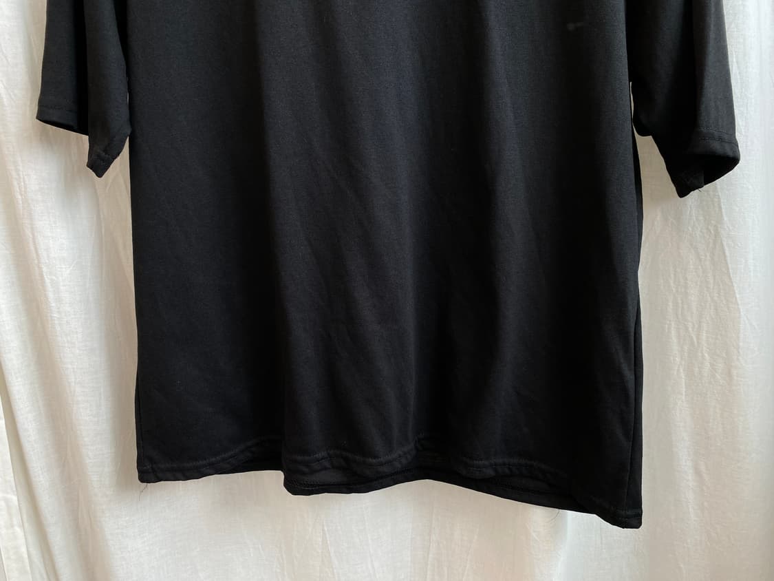 financier 블랙 베이직 반팔티셔츠(L) 상품이미지6