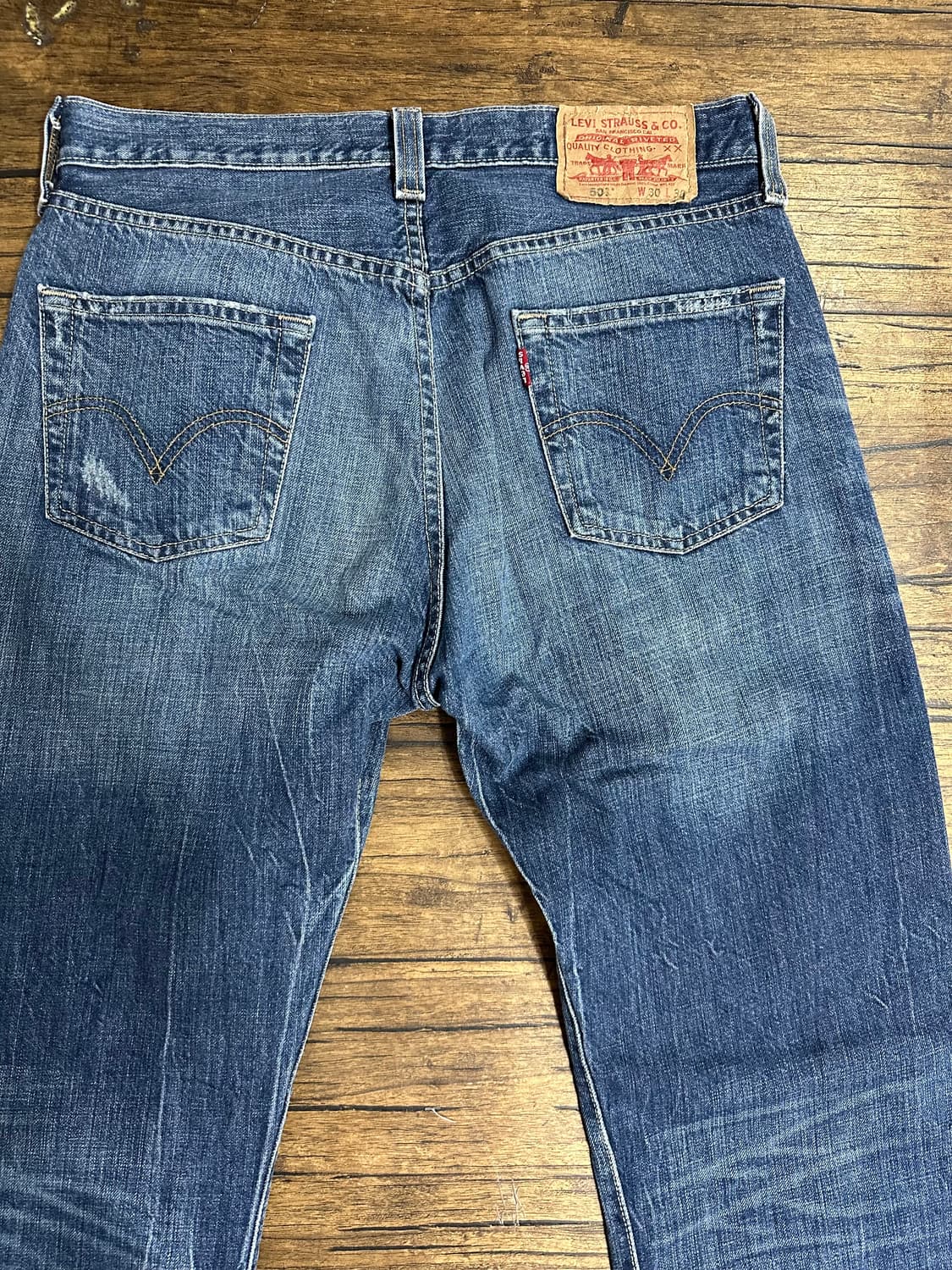 리바이스 501 스트레이트핏 데님 W30 L30 상품이미지5